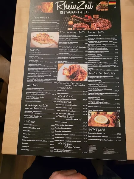 menu 2 of RheinZeit