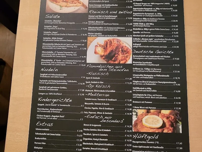 menu 2 of RheinZeit