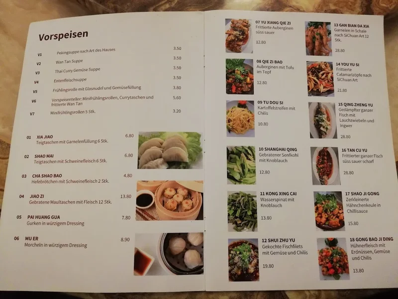 menu 0 of China Restaurant Jackie Chan