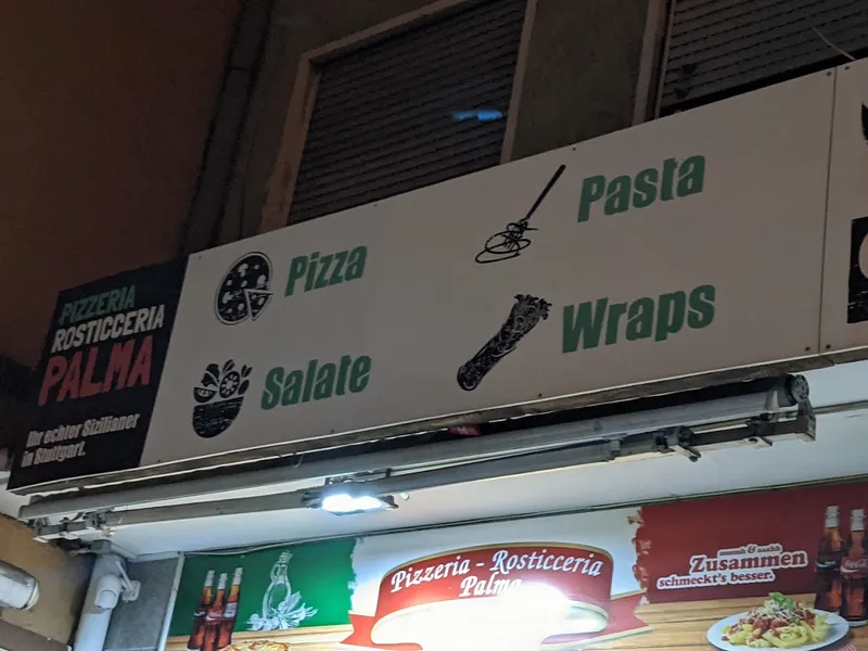 menu 1 of Pizzeria Rosticceria Palma Stuttgart