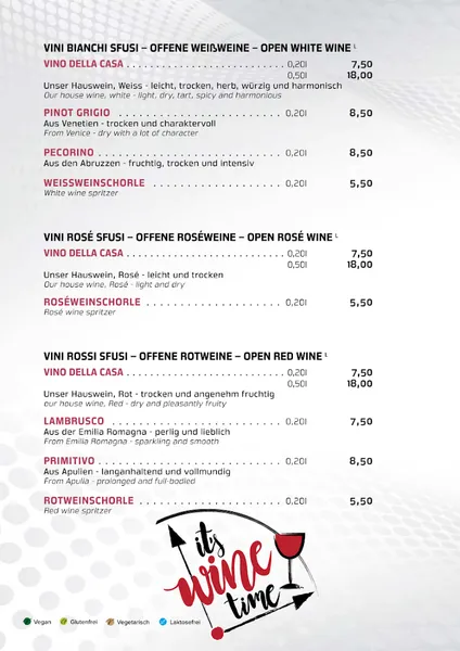 menu 0 of Ristorante Cavallino