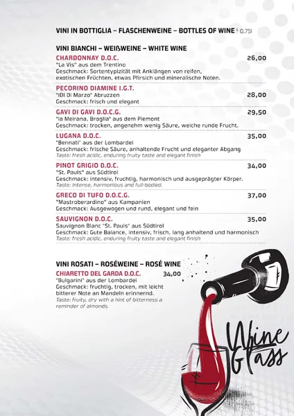 menu 1 of Ristorante Cavallino
