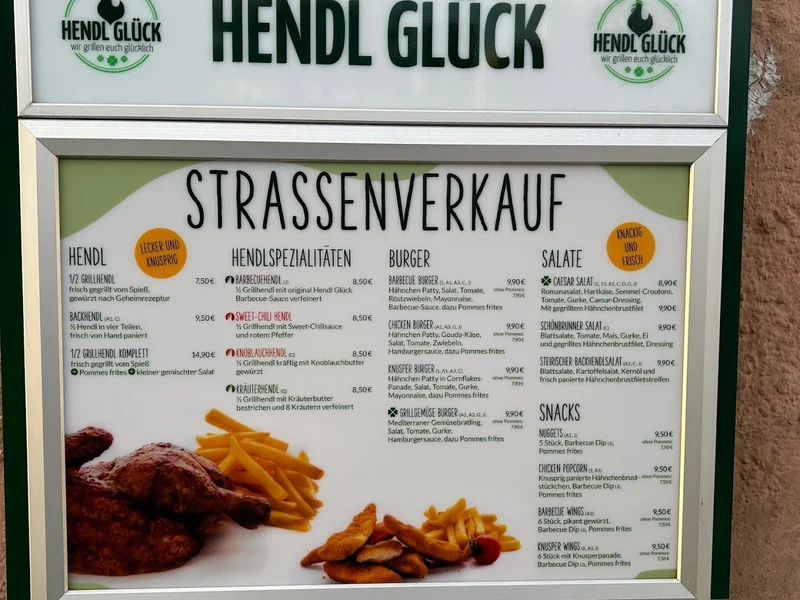 menu 1 of Hendl Glück Leonrodstr.