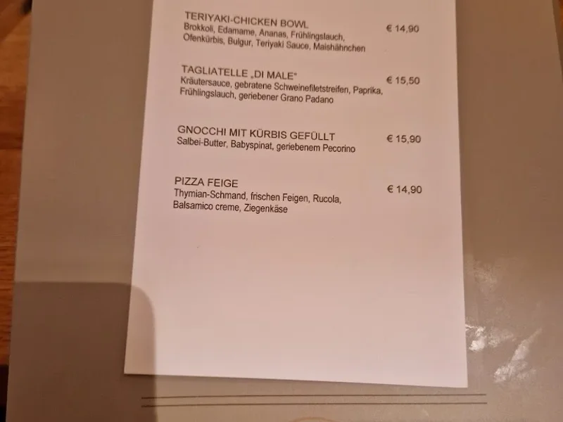 menu 2 of Balducci Barmbek