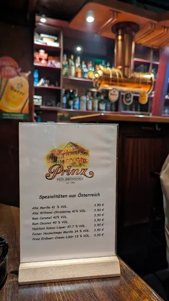 menu 0 of Zum alten Ritter St. Georg