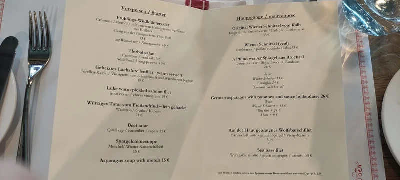 menu 0 of Joseph’s