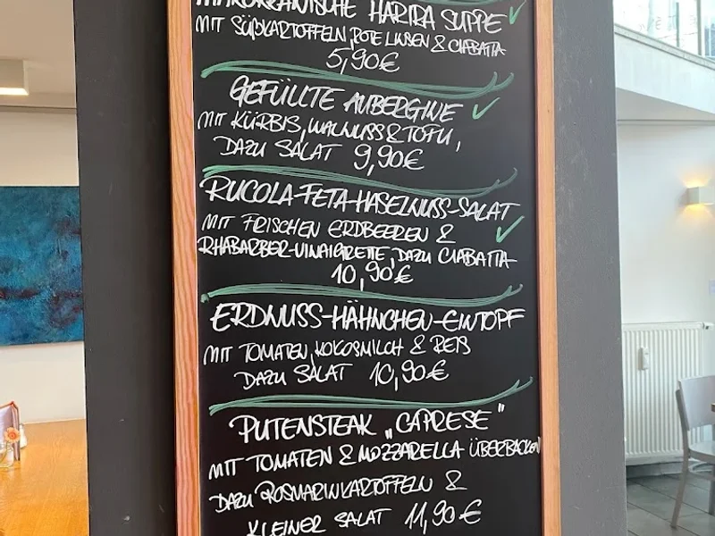 menu 0 of Café Wo ist Tom?