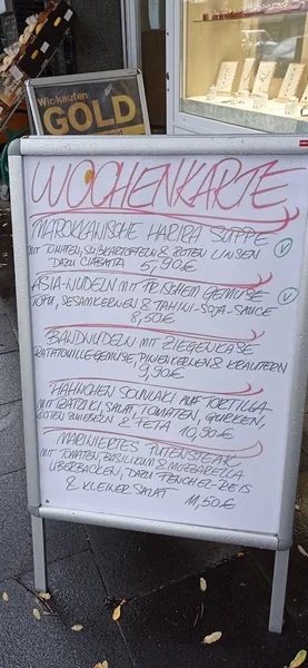 menu 1 of Café Wo ist Tom?
