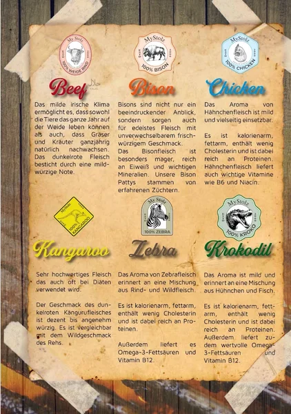 menu 0 of My Stolz The Burger Boss Neuperlach