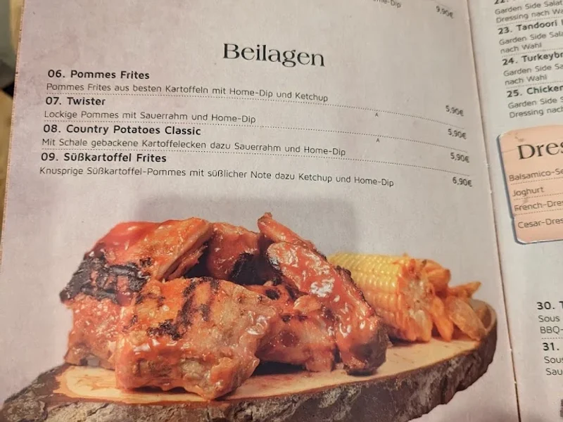 menu 1 of My Stolz The Burger Boss Neuperlach