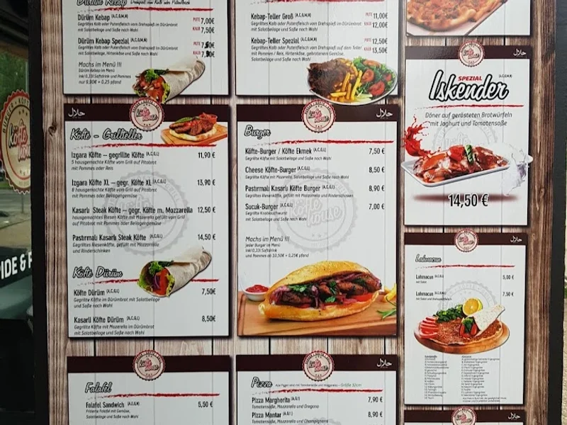 menu 0 of Restaurant Köfte House