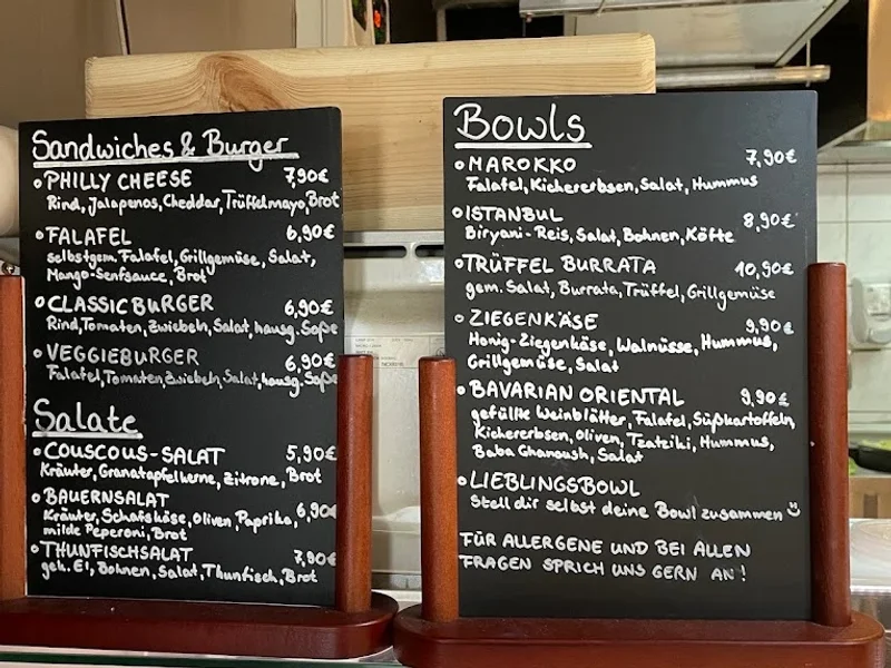 menu 0 of Bavarian Oriental