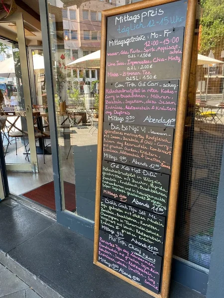 menu 0 of LU Vietnamese Cuisine