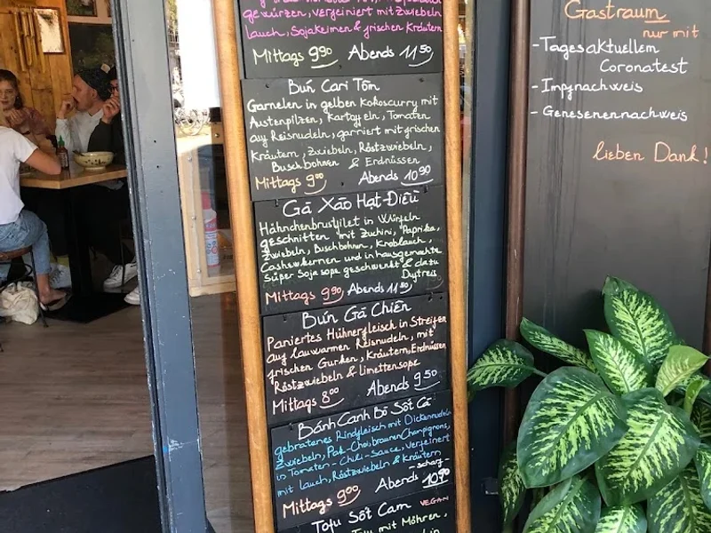 menu 1 of LU Vietnamese Cuisine