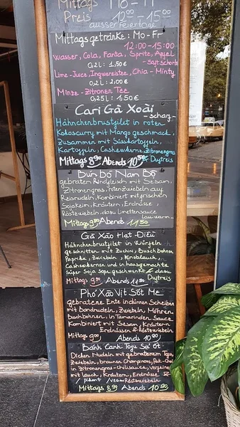 menu 2 of LU Vietnamese Cuisine