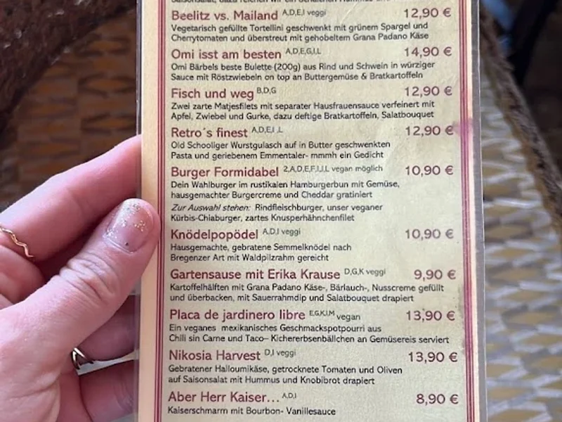 menu 1 of Café Puschkin