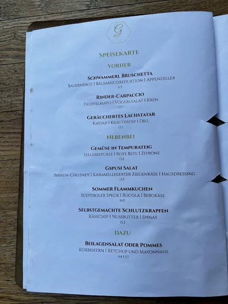 menu 2 of Gspusi - Klara