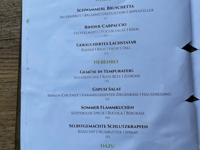 menu 2 of Gspusi - Klara