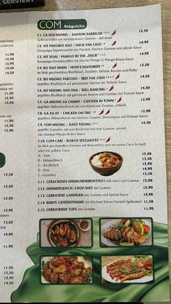 menu 1 of Hanoi Deli Rathaus
