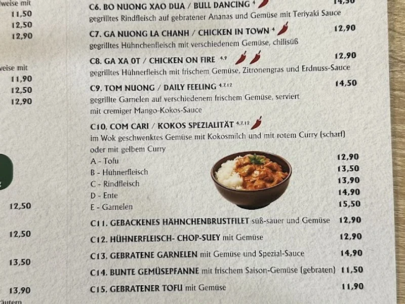 menu 1 of Hanoi Deli Rathaus