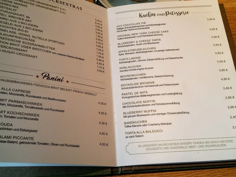 menu 2 of Balducci