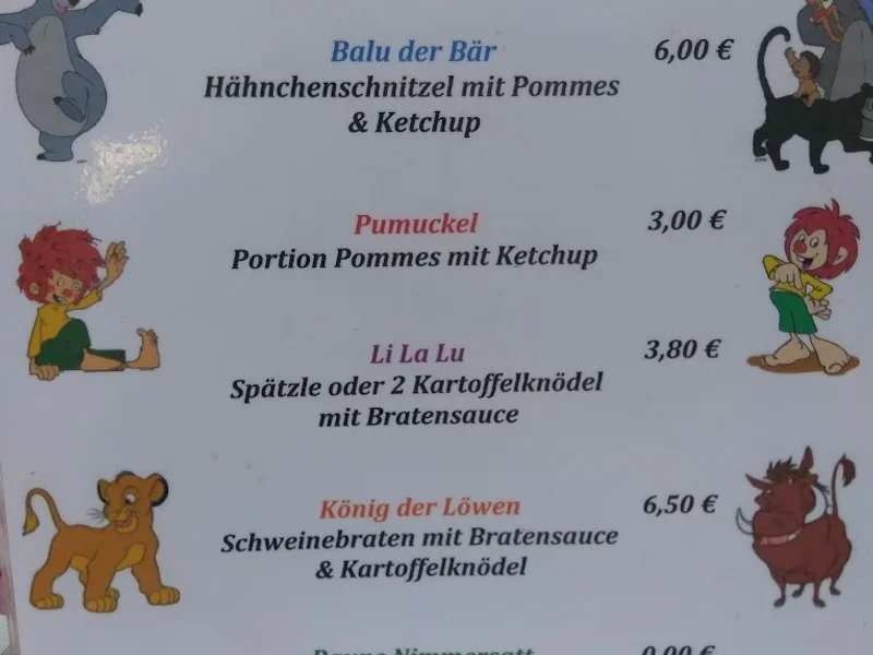 menu 2 of Gerners Wirtshaus & Bar