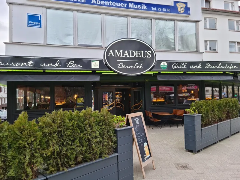 menu 2 of Restaurant Amadeus