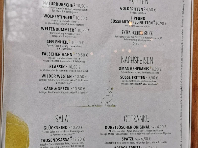 menu 0 of HANS IM GLÜCK - MÜNCHEN Isartor