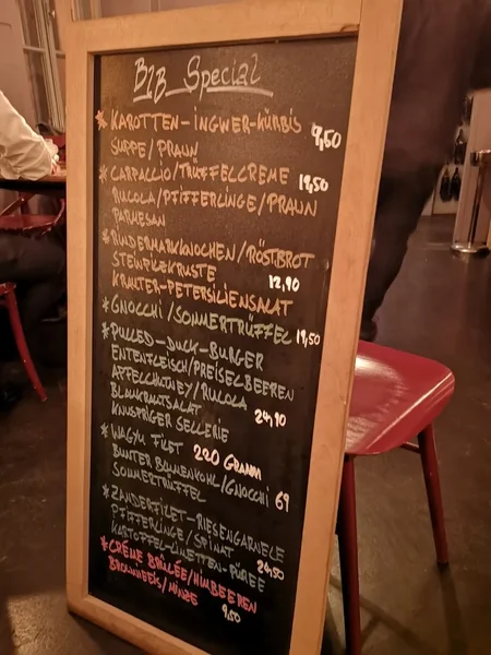 menu 1 of Burger & Lobster Bank