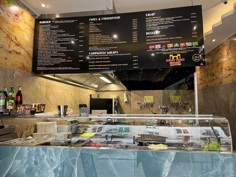 menu 1 of Downtown Burger