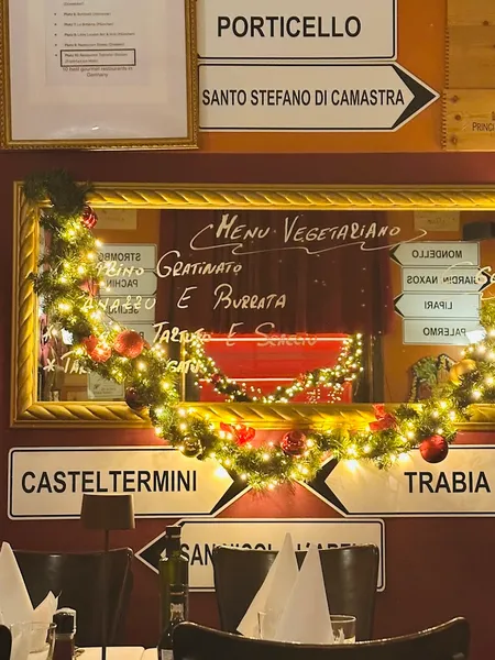 menu 2 of Trattoria i Siciliani