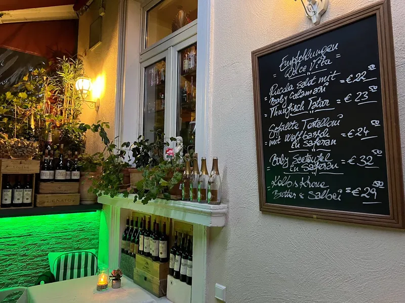 menu 0 of La Dolce Vita