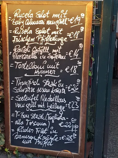 menu 1 of La Dolce Vita