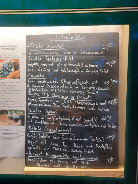menu 2 of Taverna Symposion