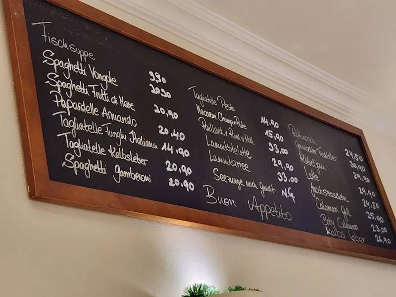 menu 1 of La Piazzetta