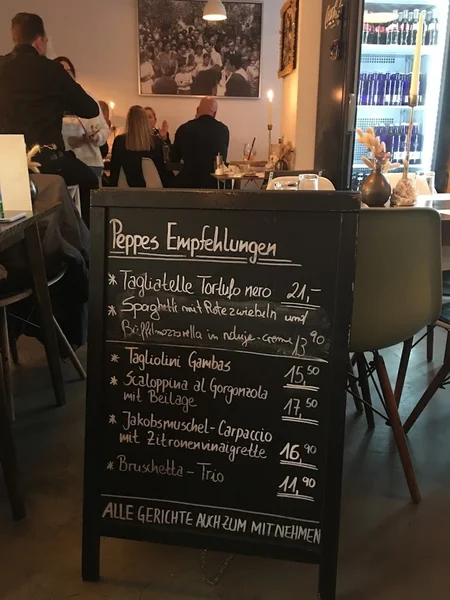 menu 1 of Peppe cucina italiana