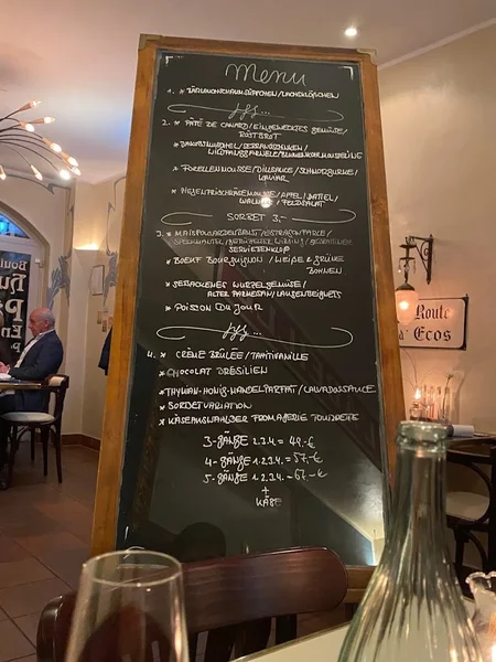 menu 0 of Maison Blue