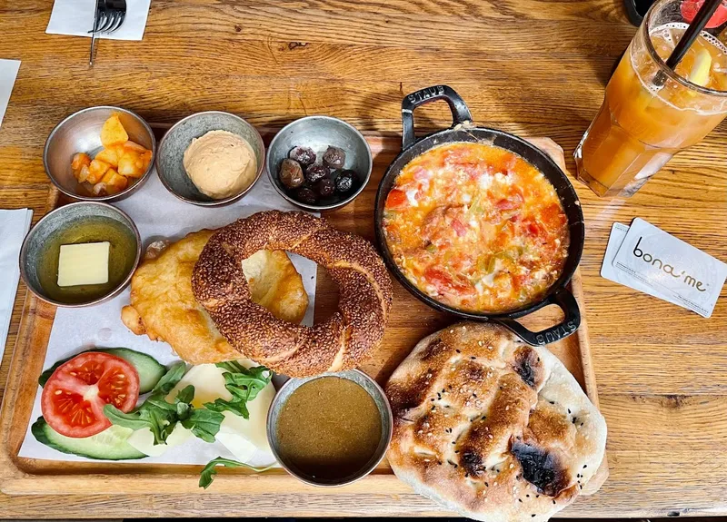 menu 1 of bona'me Hamburg
