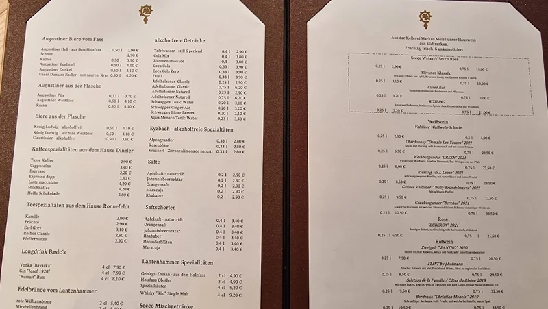 menu 0 of Stiftungsgasthaus Zum Gustl