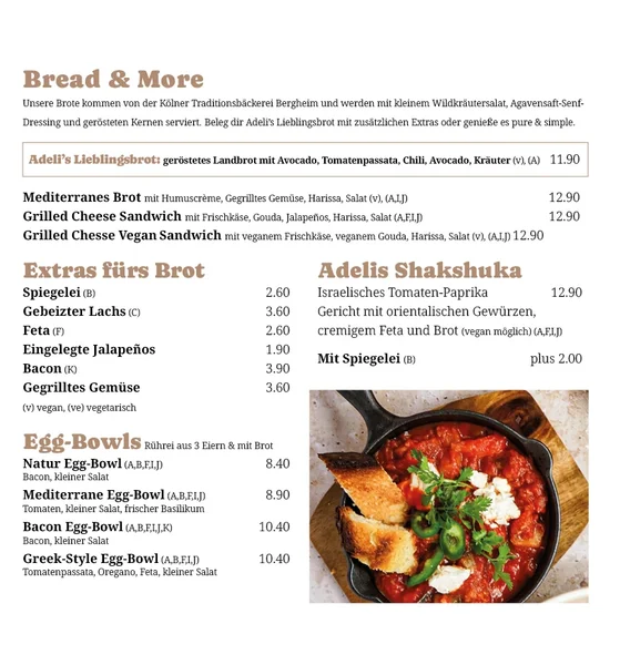 menu 0 of Kaffee und Kuchen