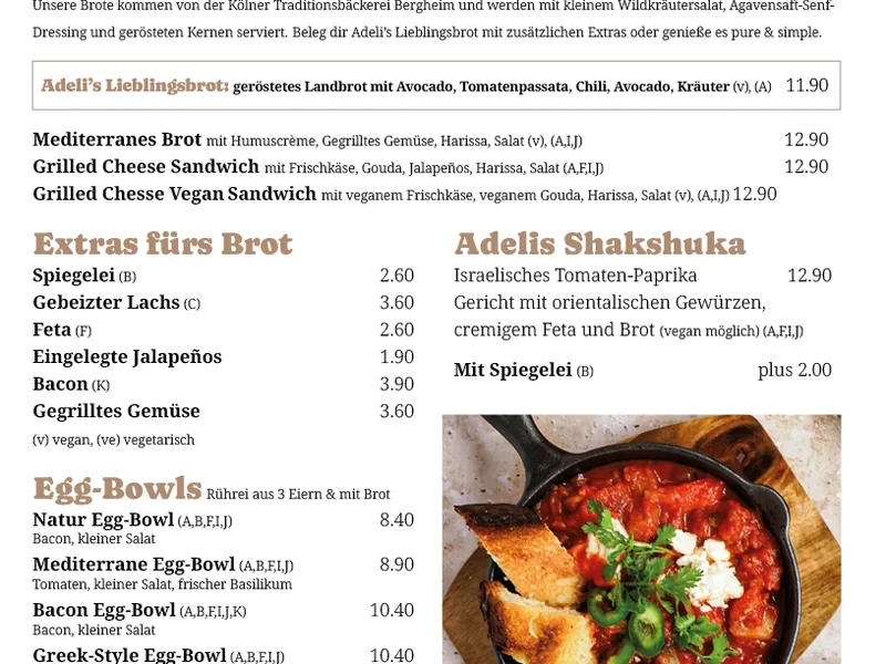 menu 0 of Kaffee und Kuchen