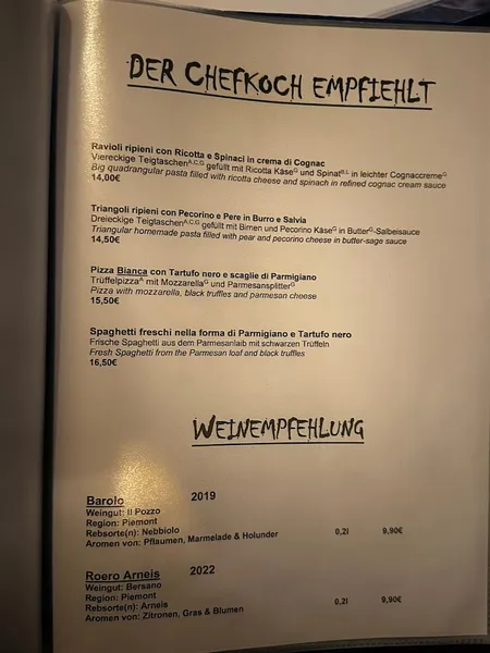 menu 0 of Vaihinger Marktstüble