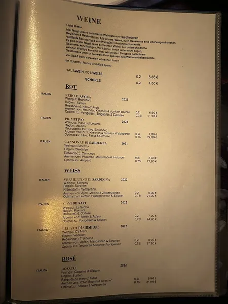 menu 1 of Vaihinger Marktstüble
