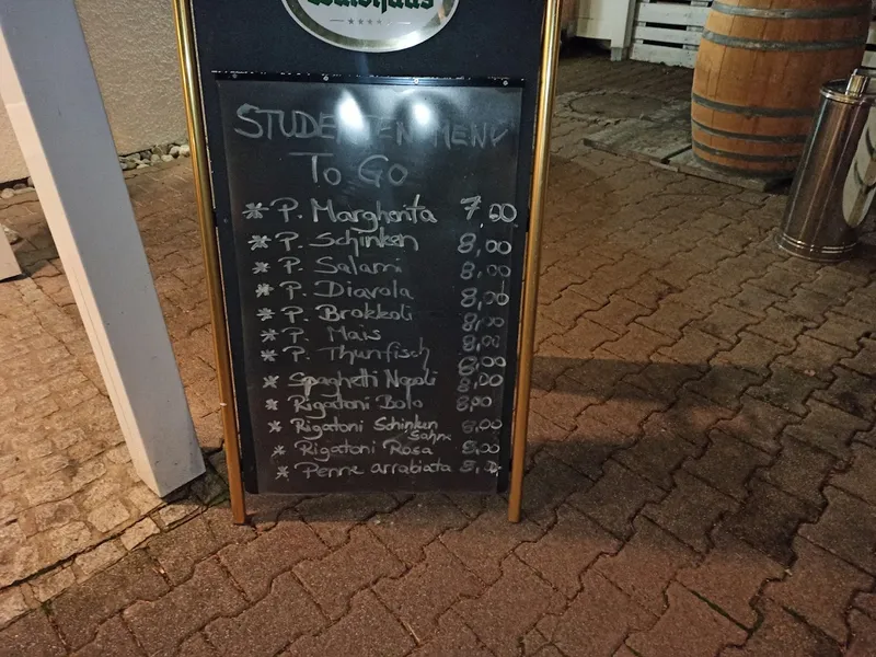 menu 2 of La Bruschetta