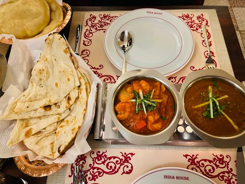 menu 1 of India House