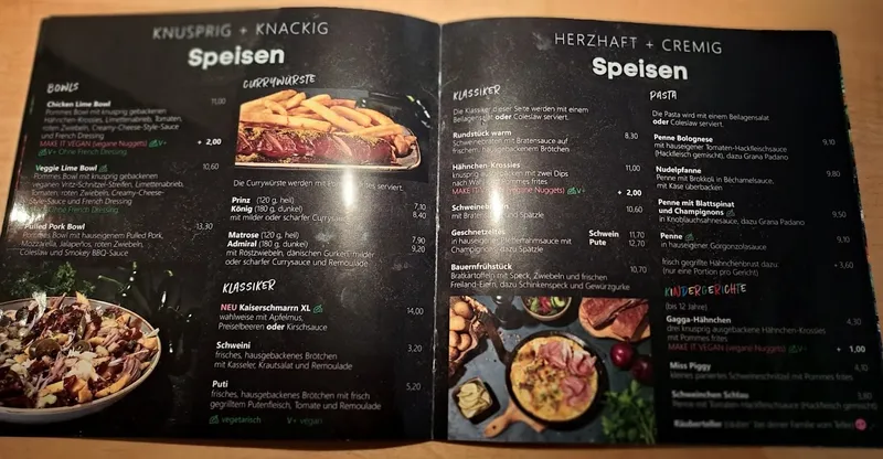 menu 0 of Schweinske Lurup