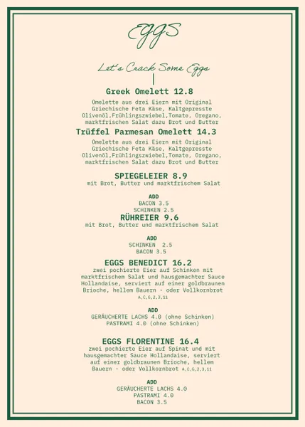menu 0 of Cafe Hegel