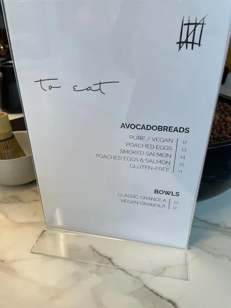menu 1 of Taraba - Specialty Coffee