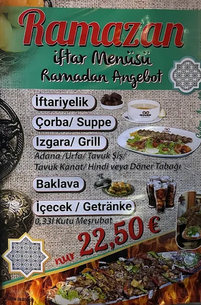 menu 0 of Köz Güven Restaurant
