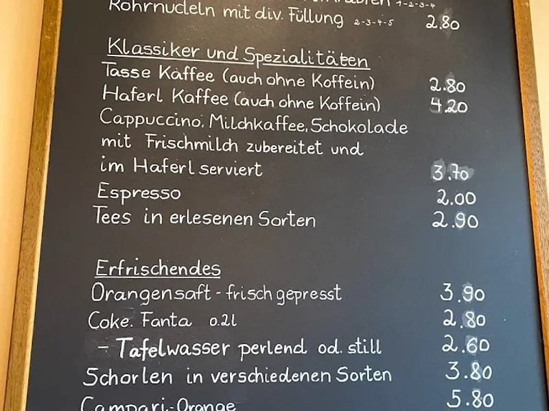 menu 0 of Schmalznudel - Cafe Frischhut